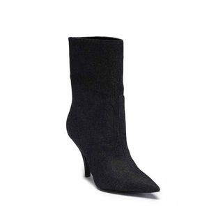 Kendall and Kylie Calie Mid calf denim boot